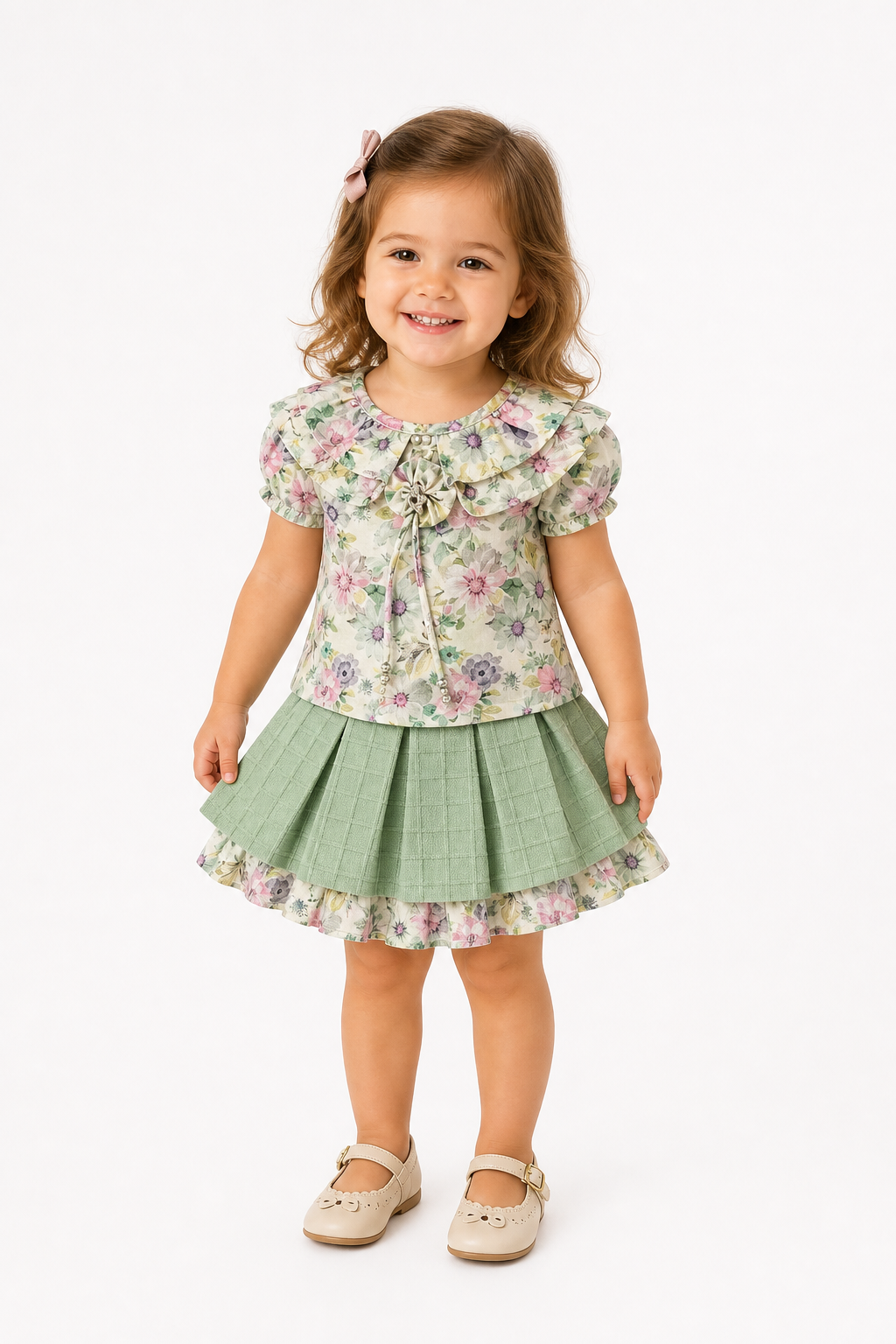 Sage Garden Skirt Set