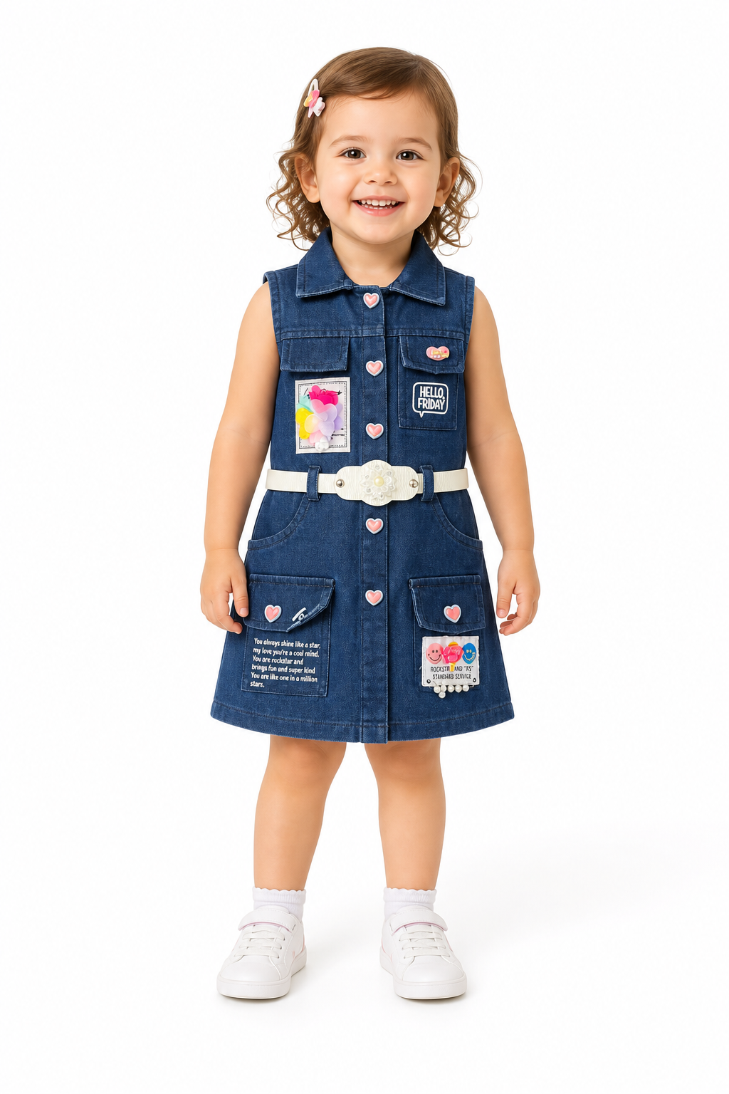 Hello Friday Denim Dress