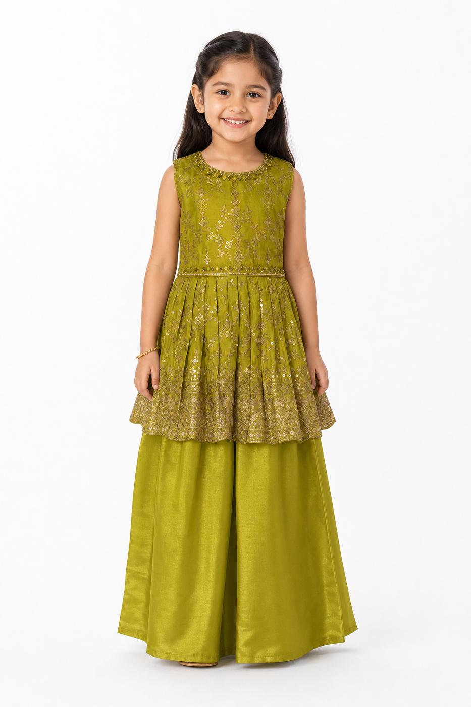 Sequin Sharara Set