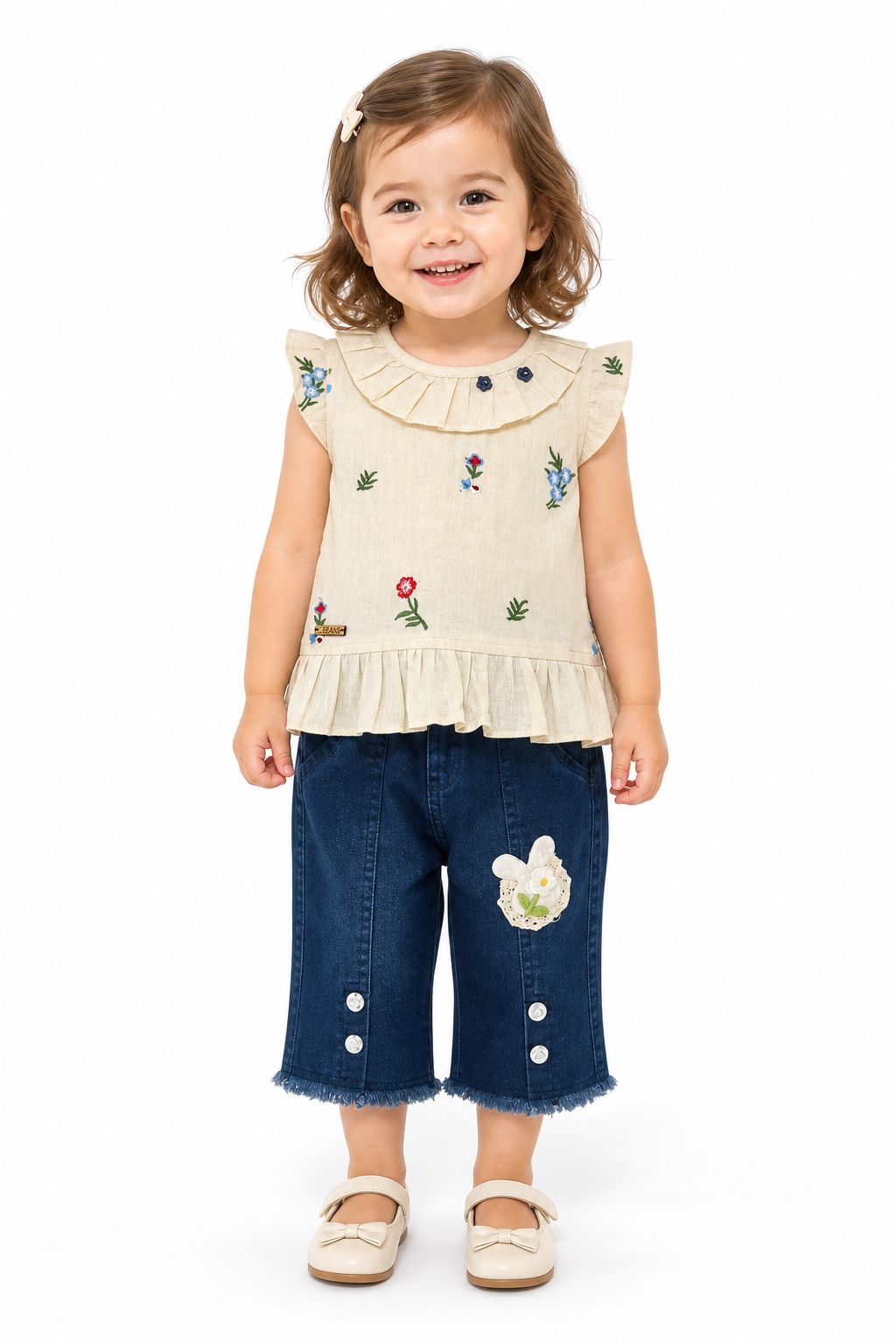 Petal Picnic Culotte Set