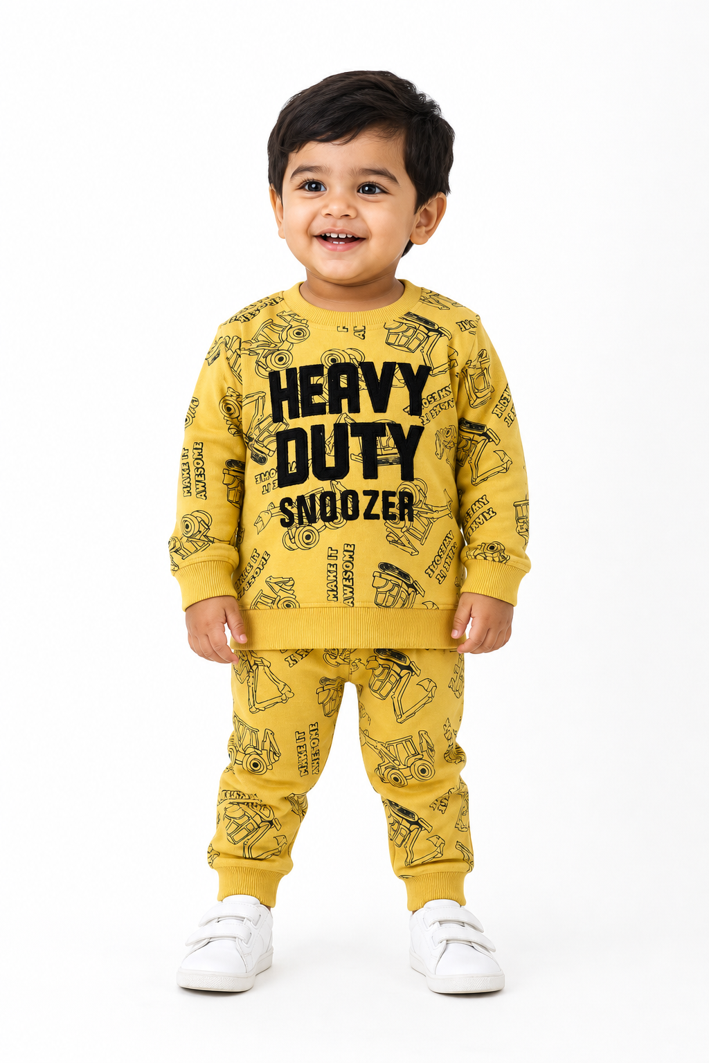 Kids Yellow Sweat Set