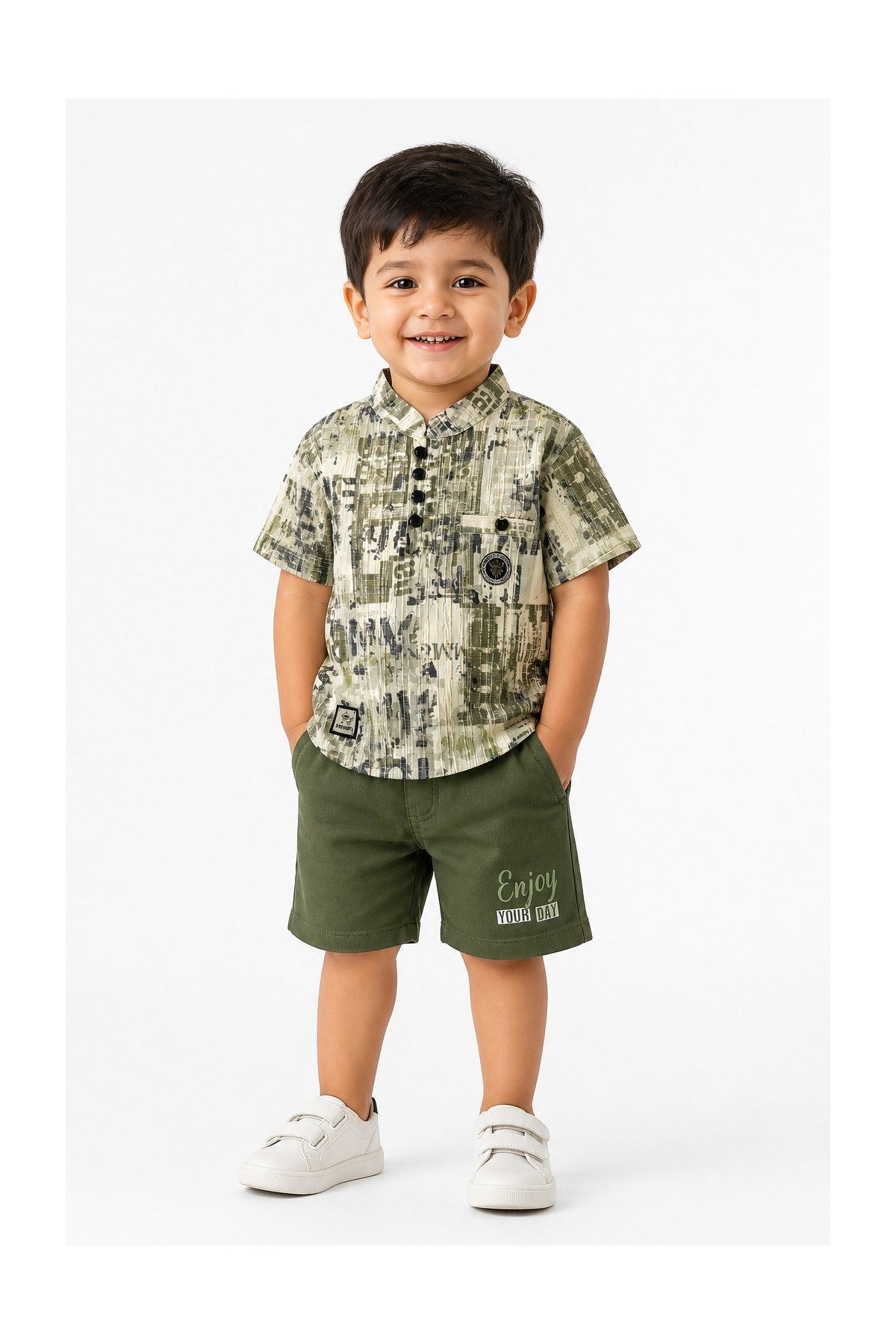 Safari Doodle Kurta Set