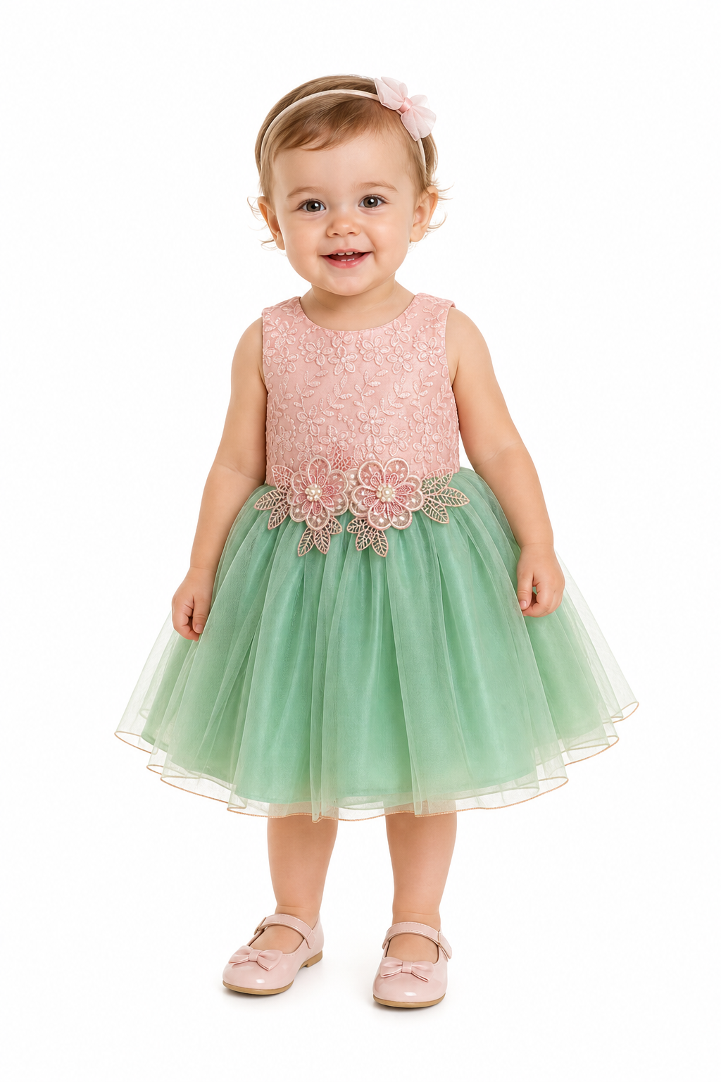 Blossom Meadow Tulle Frock