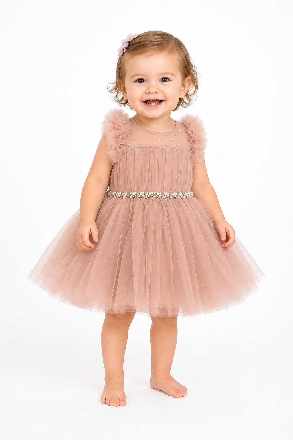 Blush Pearl Tutu Frock