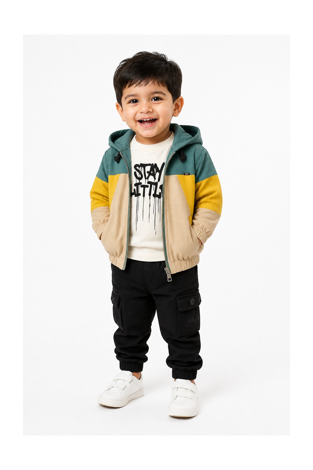 Colourblock Hoodie Set