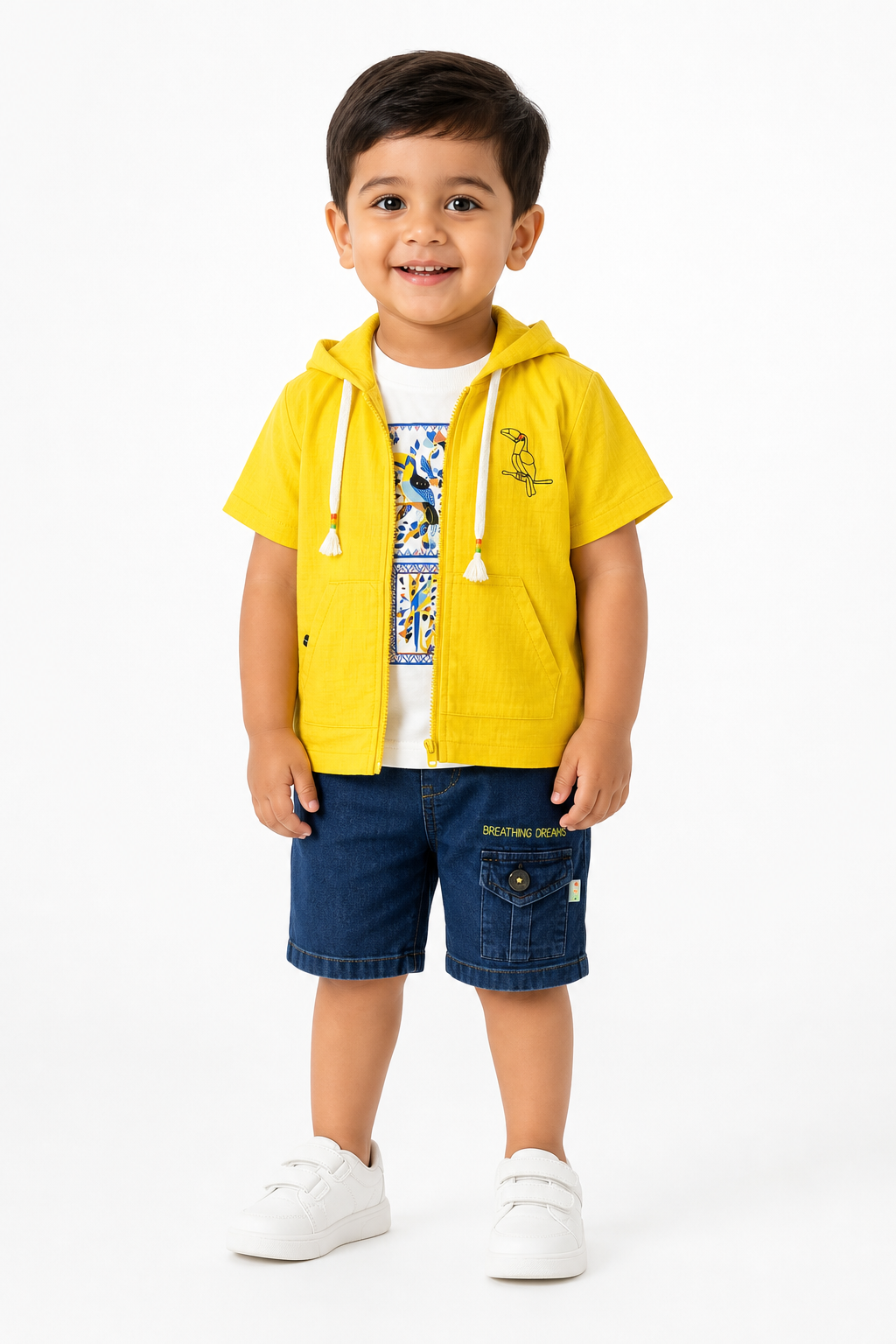 Hooded Tee & Shorts Set