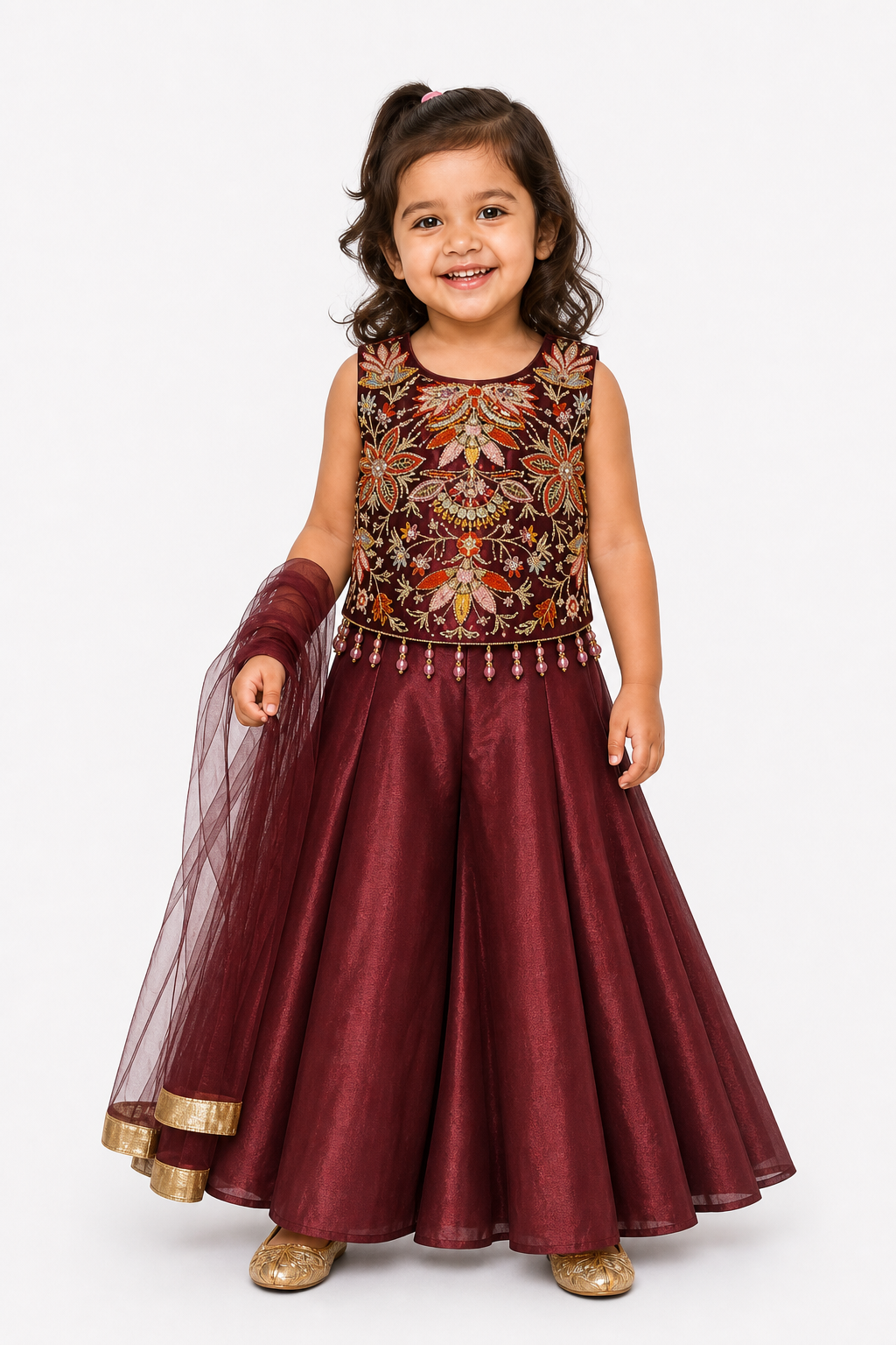 Royal Zardozi Palazzo Set