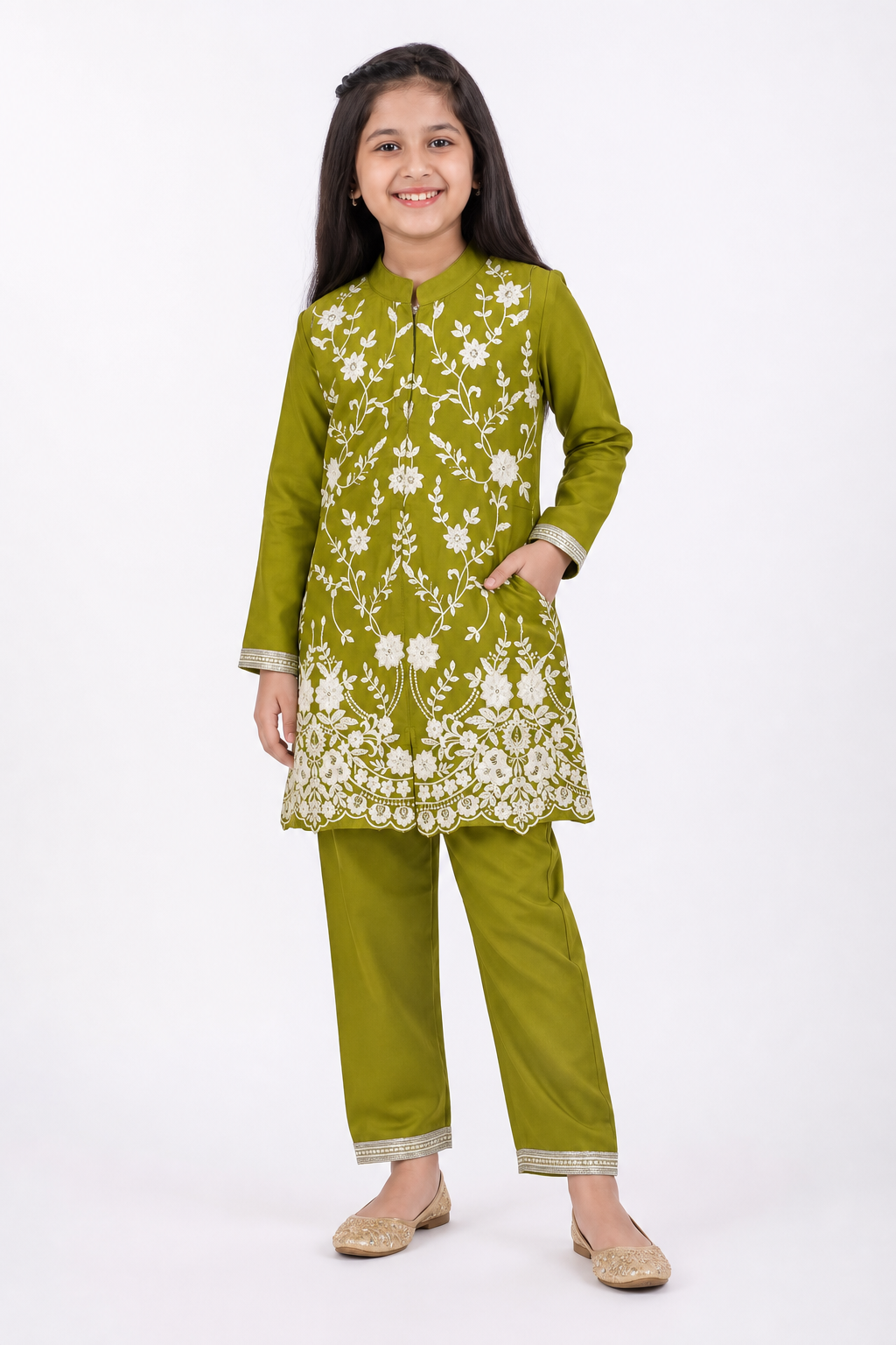Ethnic Kurta Co-ord Set