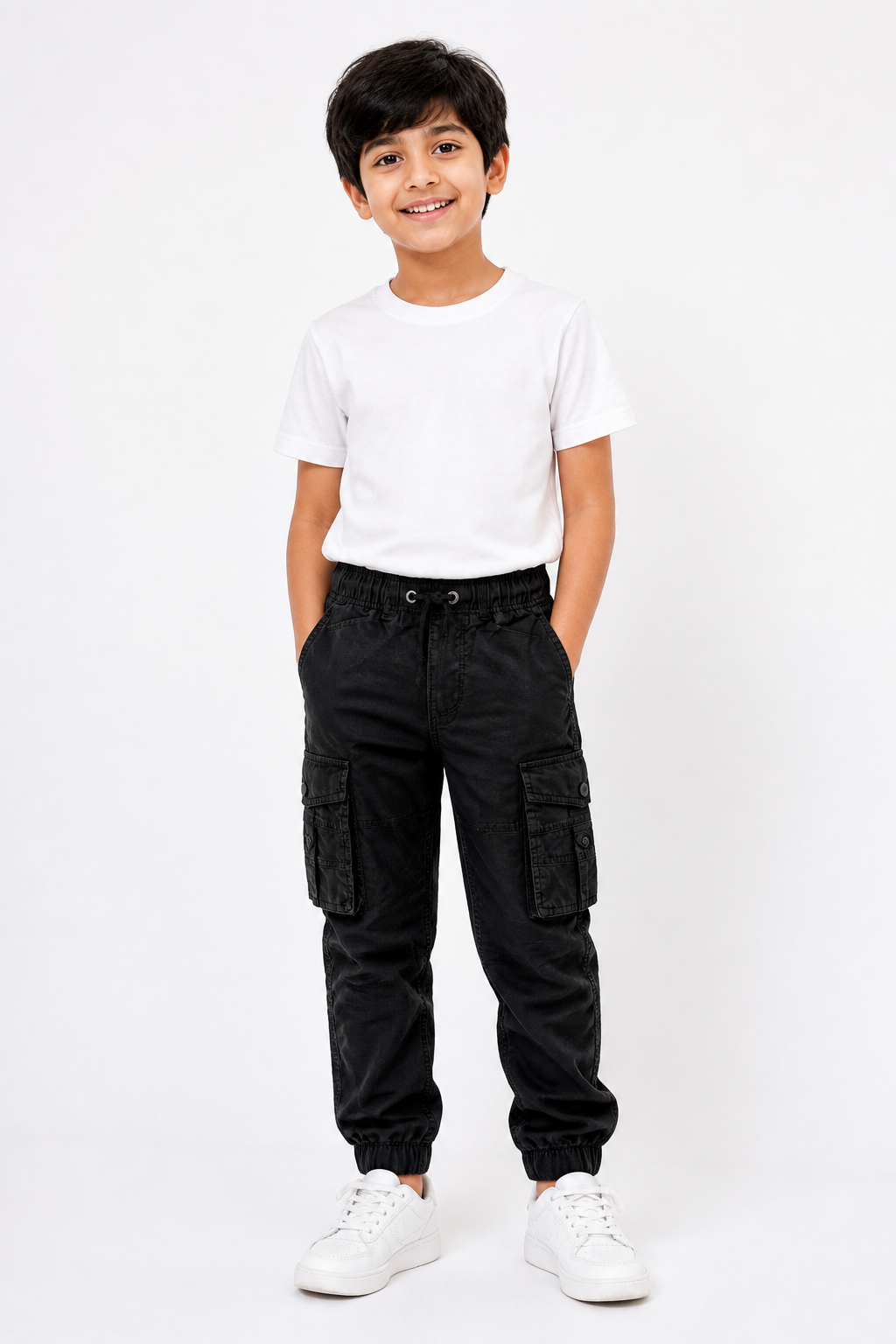 Cotton Cargo Trousers