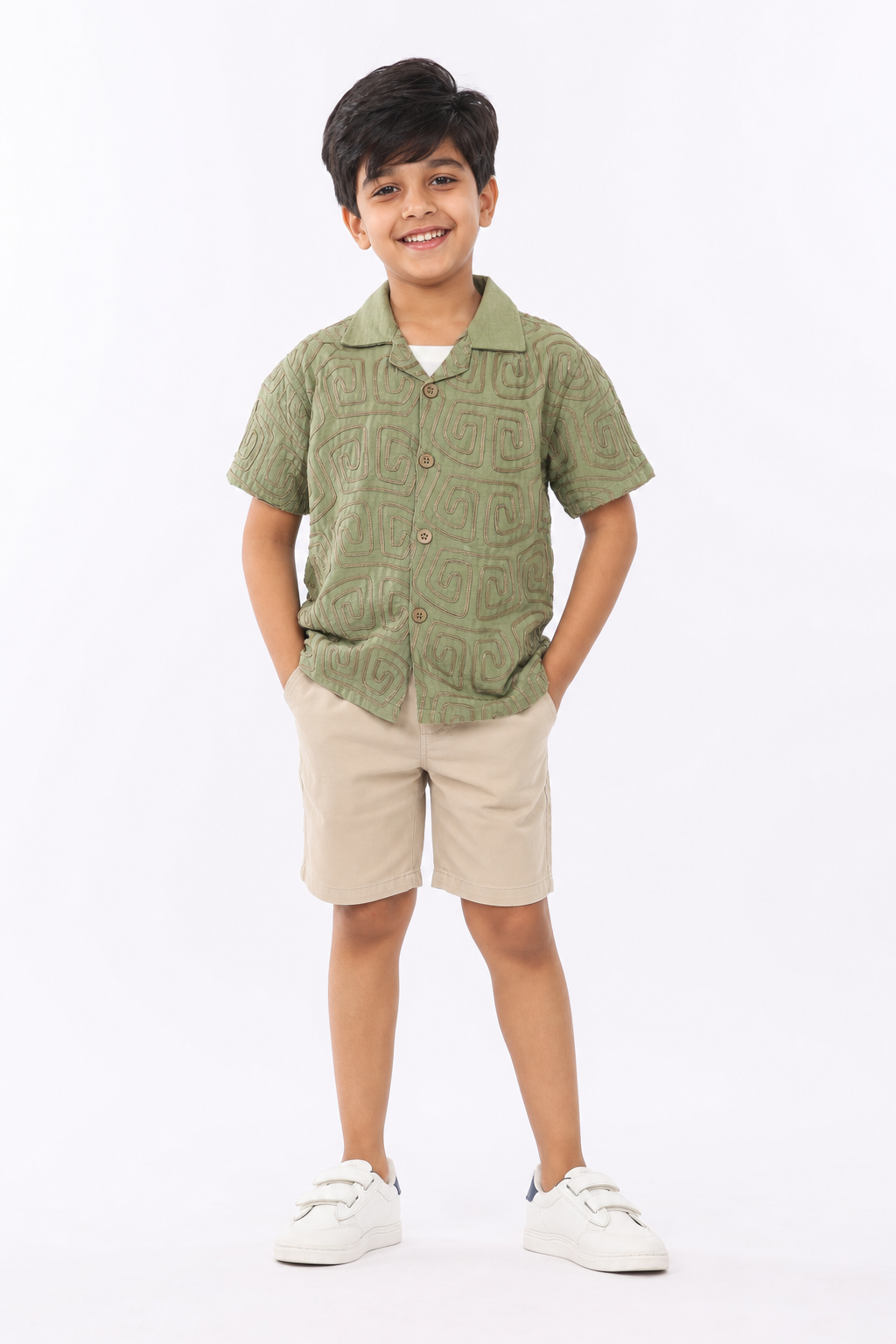 Green Casual Shirt