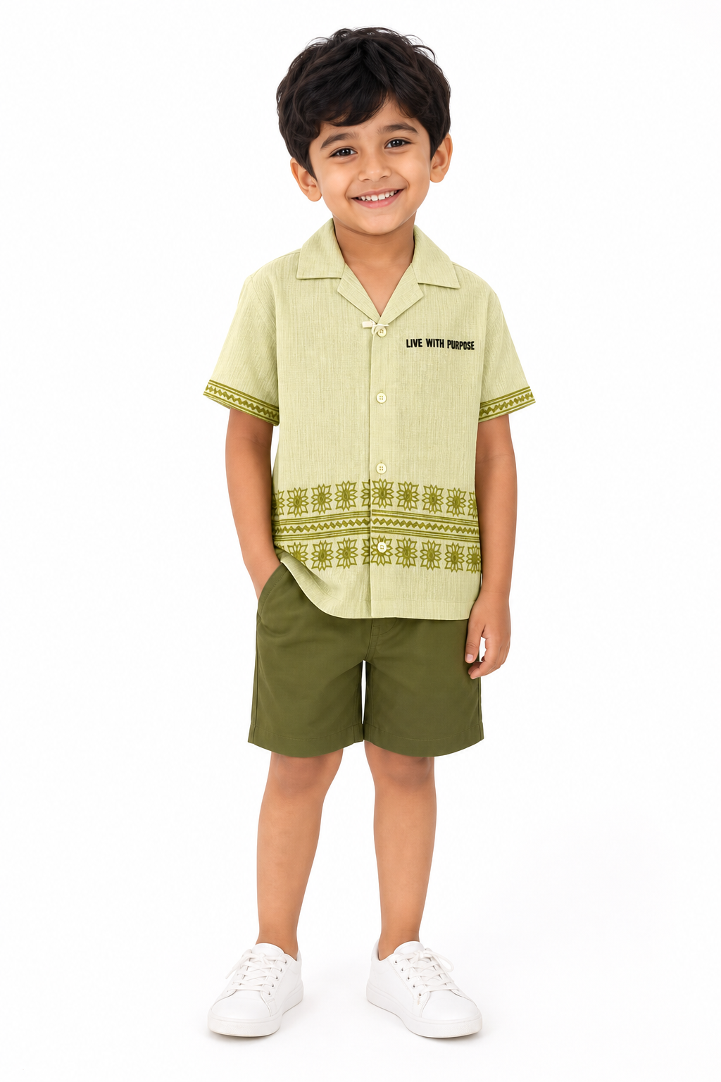 Citrus Border Resort Shirt