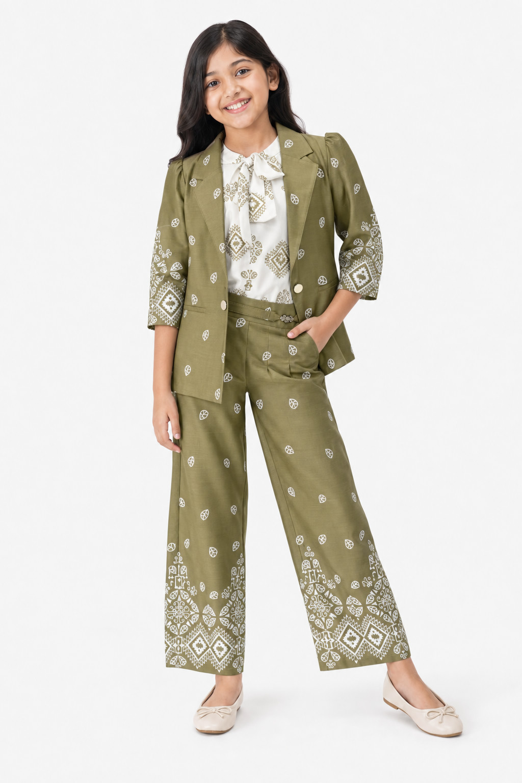 Blazer Palazzo Co-ord Set