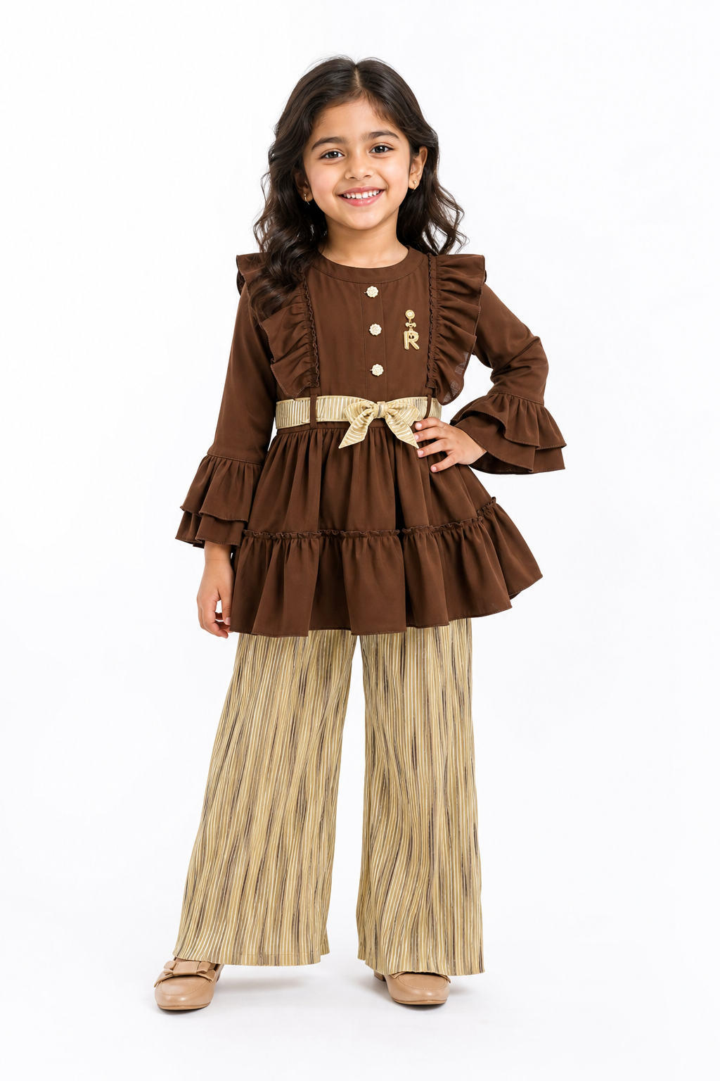 Choco Ruffle Shimmer Set
