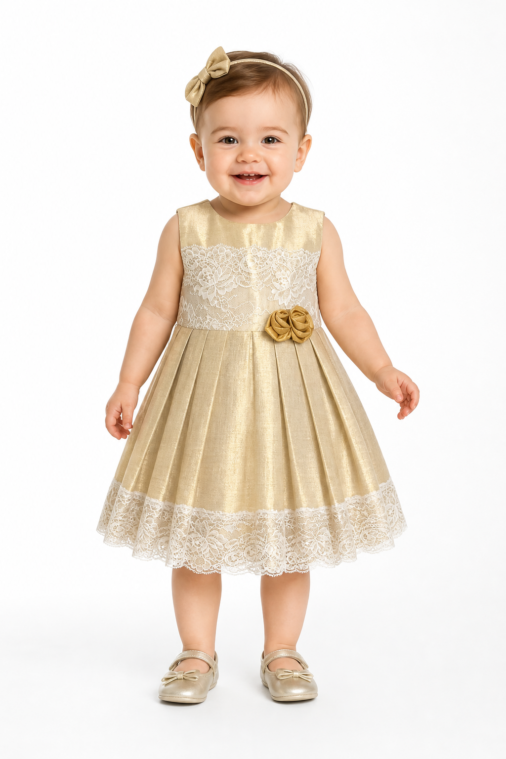 Golden Hour Lace Frock